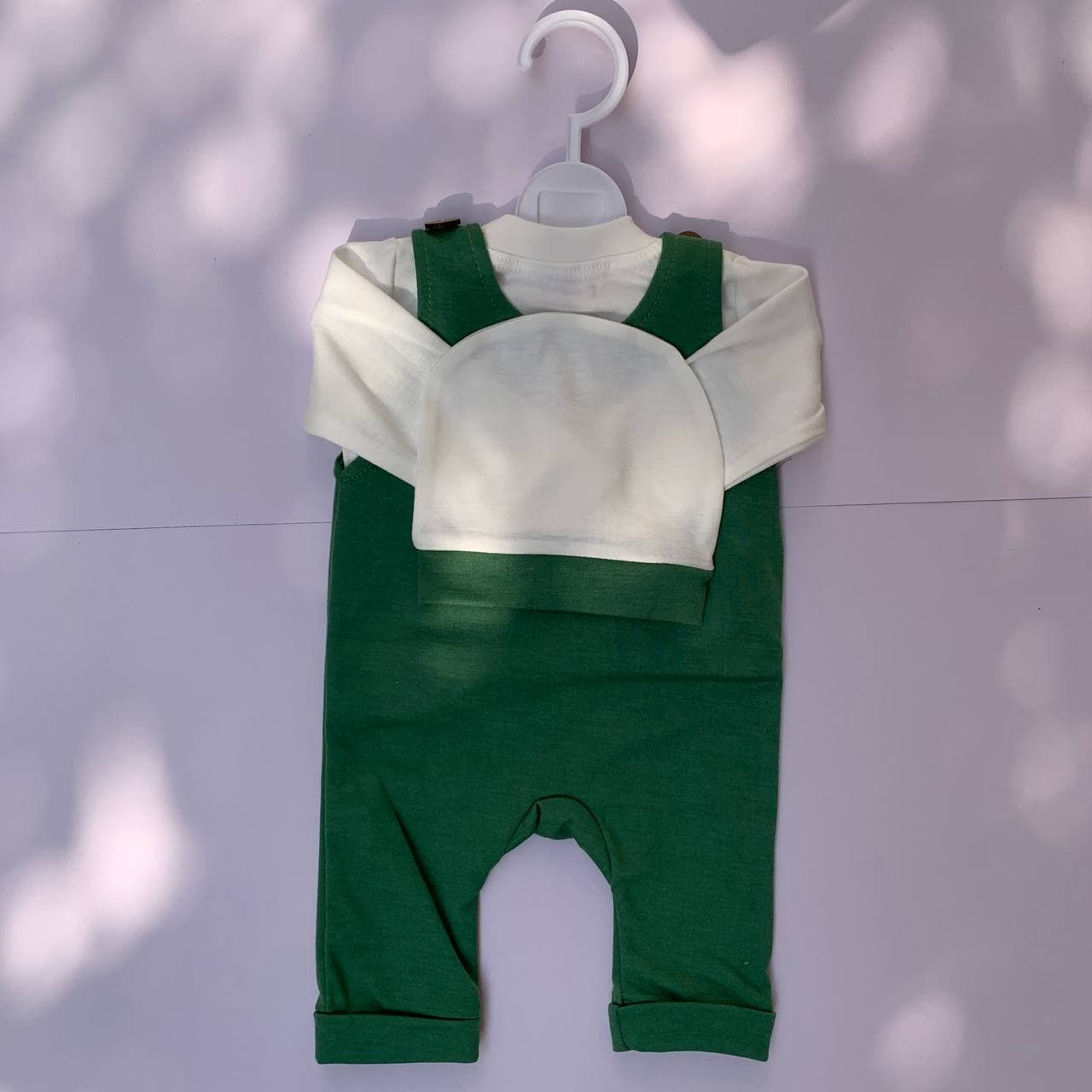 سرهمی نوزادی پسرانه طرح مخمل کمانی عکس محصول