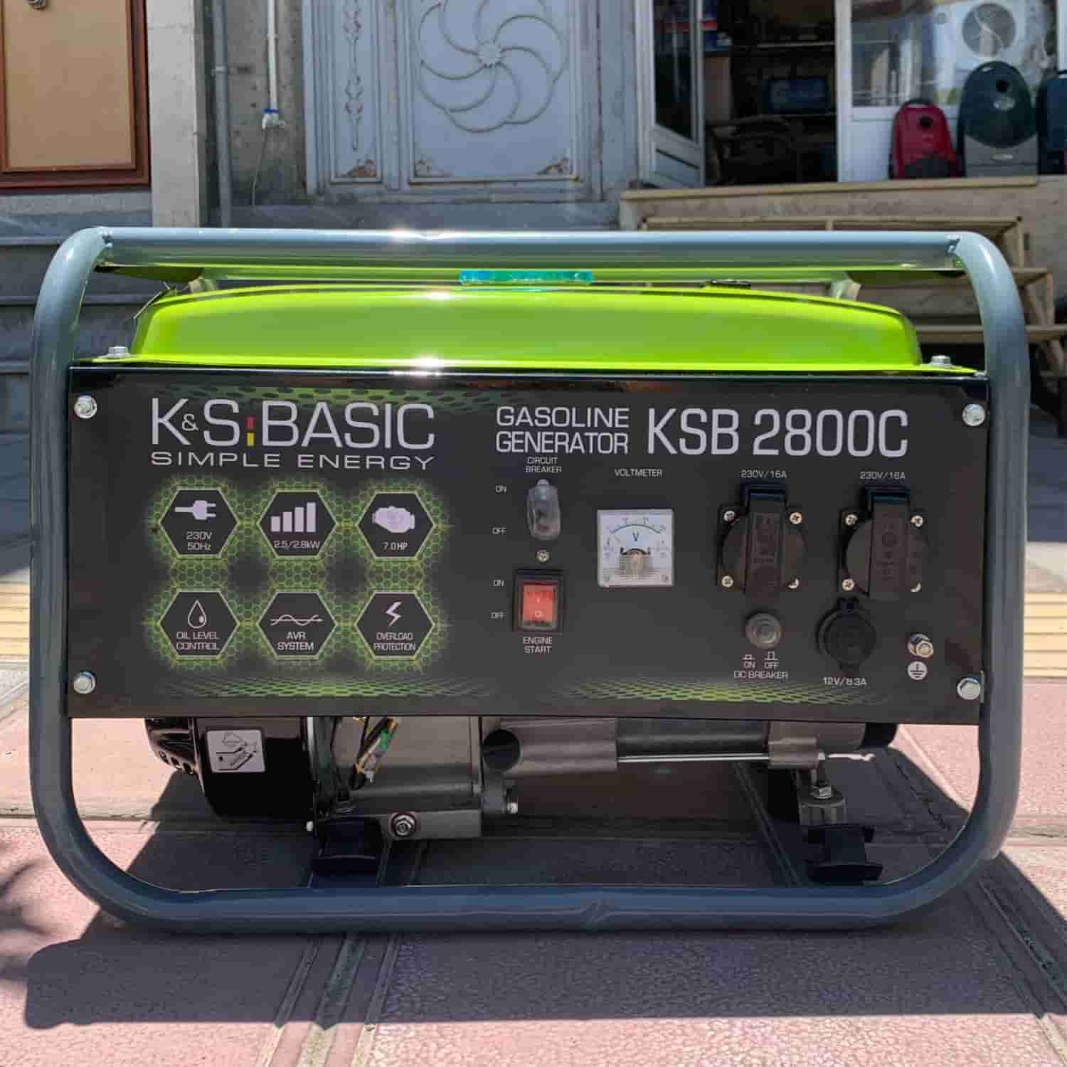 موتور برق بنزینی K&S BASIC  2.5 کیلووات